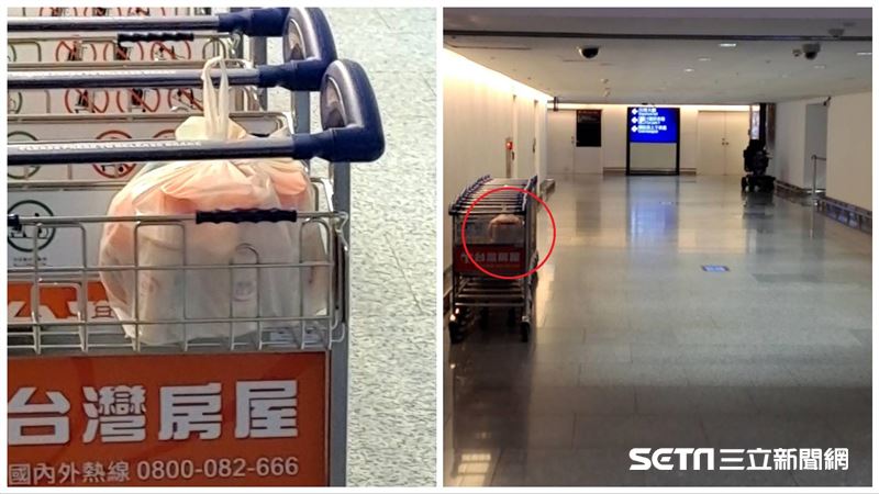 獨／桃機「神秘塑膠袋」暖爆歸國台人