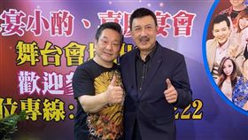 余天替好友林義芳的餐廳站台。圖／記者方佳琳攝影