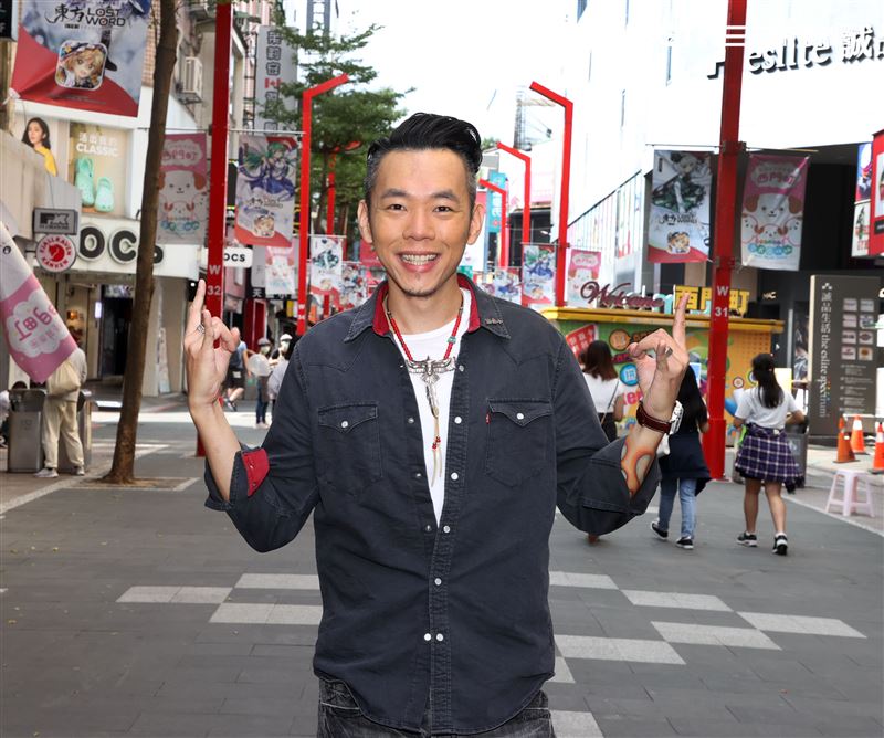 林宗興三立新聞網專訪。（記者邱榮吉/攝影）