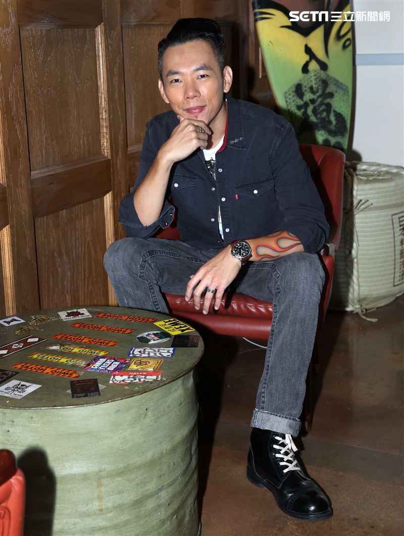 林宗興三立新聞網專訪。（記者邱榮吉/攝影）