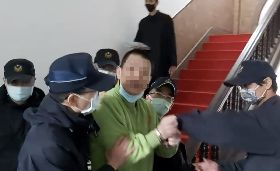 弒父棄屍案二審開庭　男辱罵檢察官