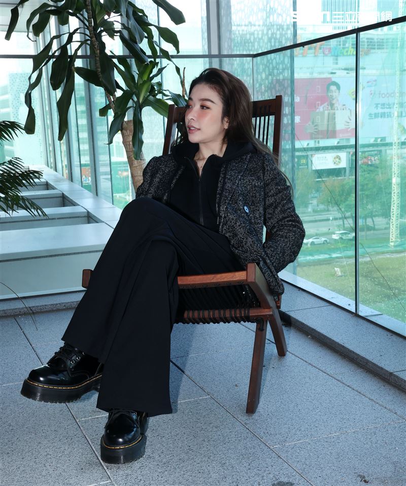 許維恩三立新聞網專訪。（記者邱榮吉/攝影）