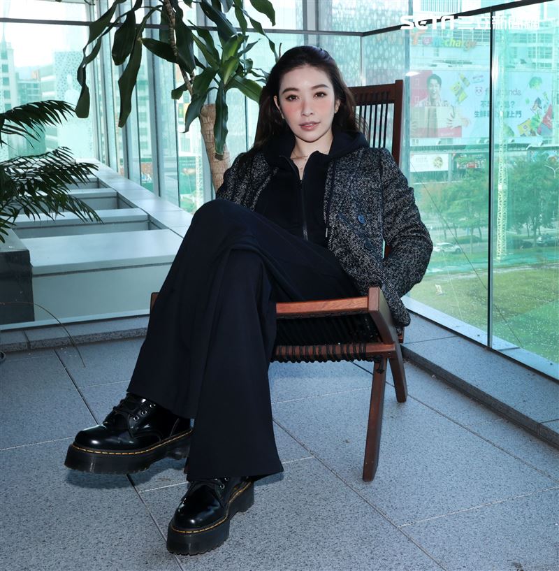 許維恩三立新聞網專訪。（記者邱榮吉/攝影）