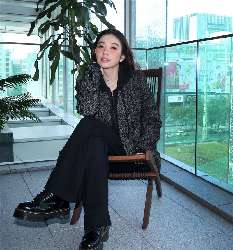 許維恩三立新聞網專訪。（記者邱榮吉/攝影）