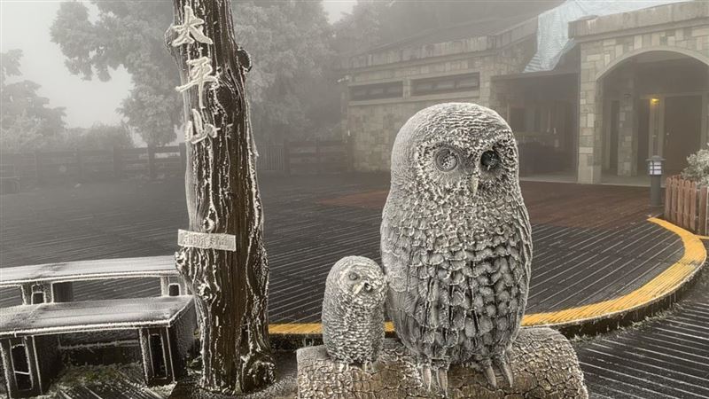 台版雪國　太平山、南山國小銀白世界