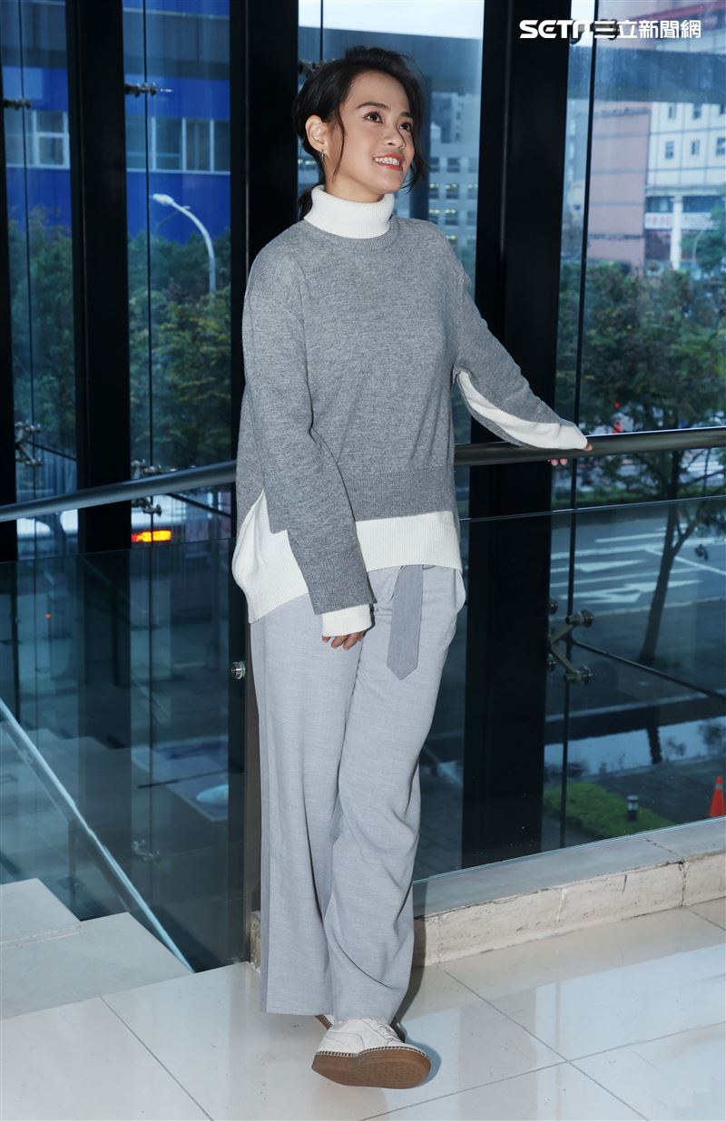 「全明星」吱吱三立新聞網專訪。（記者邱榮吉/攝影）