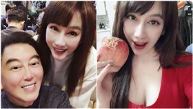 陳子璇胸前「開U」炸出雪乳！高國華不忍了急關切：太撩人（圖／翻攝自陳子璇臉書）