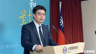 陸委會副主委兼發言人邱垂正。（圖／記者盧素梅攝影）