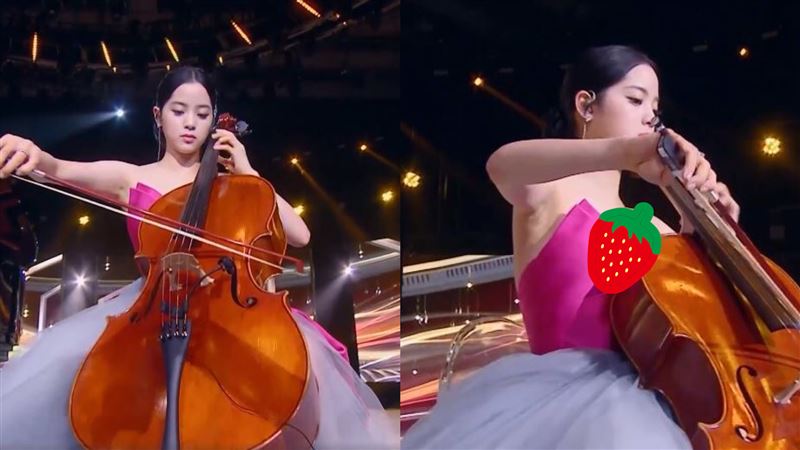 歐陽娜娜跨年穿深V　辣曬邪惡北半球