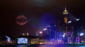 香港跨年倒數首度線上舉行　網路直播維多利亞港美景（圖／截自
香港旅遊頻道YouTube）