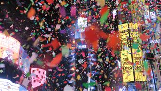 紐約時報廣場跨年　現場超冷清！