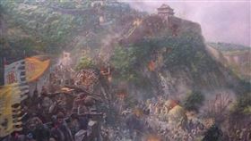 釣魚城之戰畫像（圖／翻攝自百度百科）