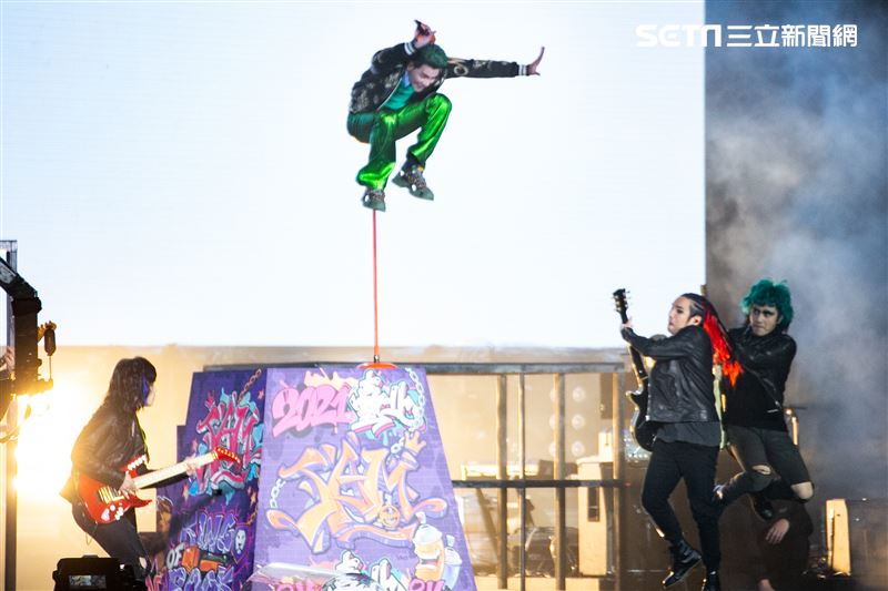 蕭敬騰擔任「臺北最High新年城-2021跨年晚會」倒數後壓軸嘉賓。（圖／記者楊澍攝影）