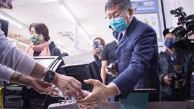 柯文哲視察不含萊劑專區，北市府提供