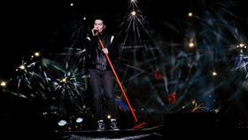 新年音樂會,台中麗寶,蕭敬騰。圖／中天提供