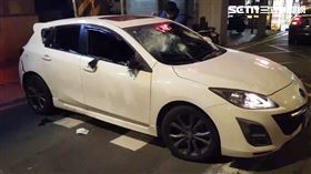 少年,無照,夜遊,惡煞,砸車,土城