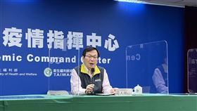 指揮中心1/2莊人祥(記者簡浩正攝影)