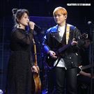 邱振哲「失戀學」期末考演唱會總彩排，特別嘉賓許莉潔。（記者邱榮吉/攝影）