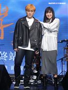 邱振哲「失戀學」期末考演唱會總彩排，特別嘉賓孫盛希。（記者邱榮吉/攝影）