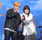 邱振哲「失戀學」期末考演唱會總彩排，特別嘉賓孫盛希。（記者邱榮吉/攝影）