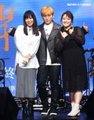 邱振哲「失戀學」期末考演唱會總彩排，特別嘉賓孫盛希、許莉潔。（記者邱榮吉/攝影）