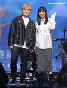 邱振哲「失戀學」期末考演唱會總彩排，特別嘉賓孫盛希。（記者邱榮吉/攝影）