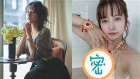 咖滋咪曬出一張超火辣「爆乳豔后」自拍。（圖／翻攝自kazuminoomi IG）