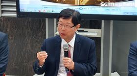 鴻海研究院揭牌/劉揚偉 會後受訪 （圖／記者戴玉翔攝影）