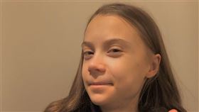 「豪爹油」是演的？瑞典環保少女慶18歲：我不再受控制（圖／翻攝自童貝里推特）