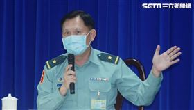 國防部發言人史順文少將召開記者會。（記者邱榮吉/攝影）