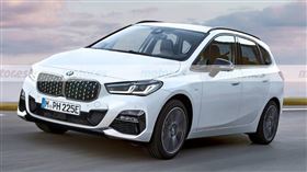 ▲BMW 2系列Active Tourer預想圖（圖／翻攝自motoe.es）