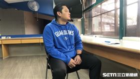 ▲富邦悍將新任副領隊沈鈺傑。（圖／記者黃泓哲攝影）