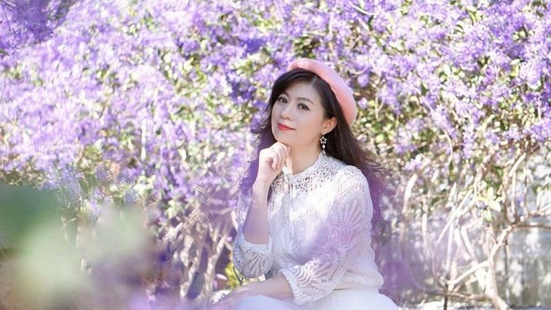 隱藏在埔里的紫色隧道！走入夢幻祕境