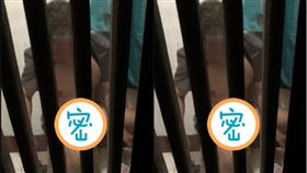 小褲褲,報紙,大樓,陌生伯(翻攝自 Dcard)