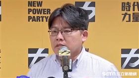 ▲時代力量主席邱顯智召開記者會（圖／新聞台）