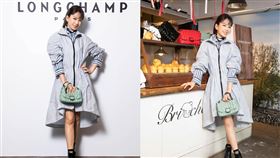 Melody出席Longchamp 2021春夏系列新品預覽會。（圖／Longchamp提供）