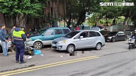 女騎士,無呼吸,嚴重車禍,板橋,翻攝畫面