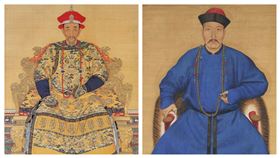 康熙皇帝，隆科多。（組合圖／翻攝百度百科）