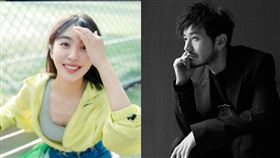 黃曉明（右）與舊情李菲兒（左）恩怨，再度掀起Angelababy小三說。（圖／翻攝自黃曉明微博）