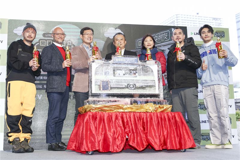 《開著餐車交朋友》首播記者會黃秋生、KID林柏昇、宋柏緯出席。（圖／記者楊澍攝影）