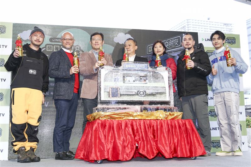 《開著餐車交朋友》首播記者會黃秋生、KID林柏昇、宋柏緯出席。（圖／記者楊澍攝影）