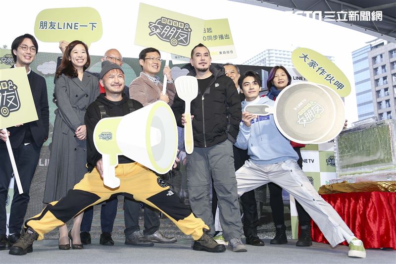 《開著餐車交朋友》首播記者會黃秋生、KID林柏昇、宋柏緯出席。（圖／記者楊澍攝影）