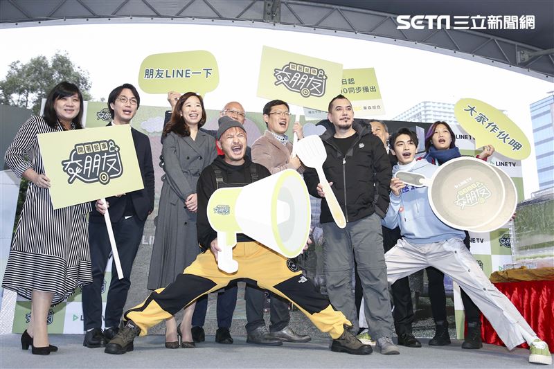 《開著餐車交朋友》首播記者會黃秋生、KID林柏昇、宋柏緯出席。（圖／記者楊澍攝影）