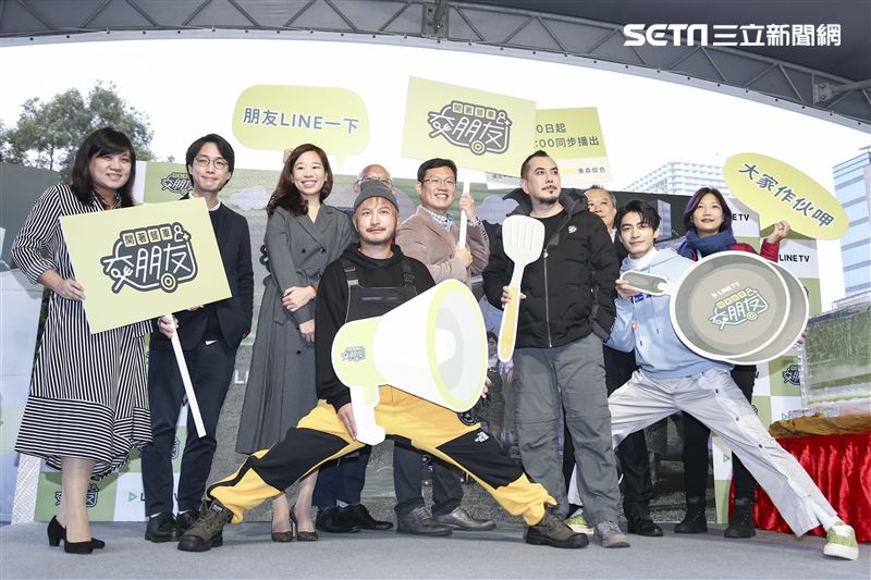 《開著餐車交朋友》首播記者會黃秋生、KID林柏昇、宋柏緯出席。（圖／記者楊澍攝影）