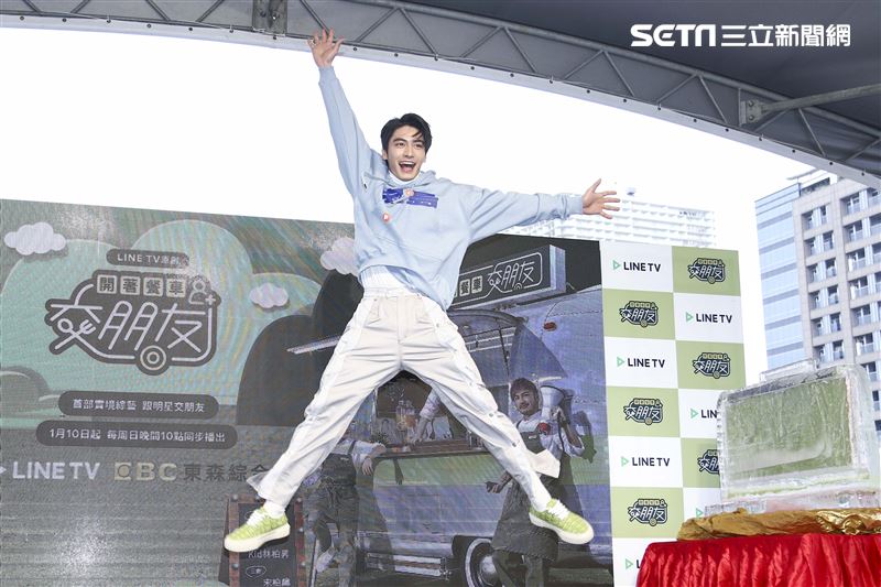 《開著餐車交朋友》首播記者會黃秋生、KID林柏昇、宋柏緯出席。（圖／記者楊澍攝影）