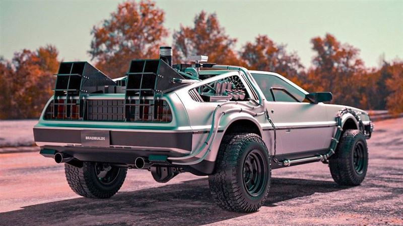 時光機本尊走鐘　變身重裝越野車