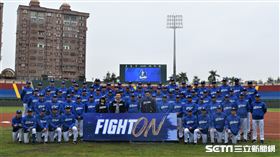 富邦悍將春訓開訓，公布年度口號。（圖／記者王怡翔攝影）