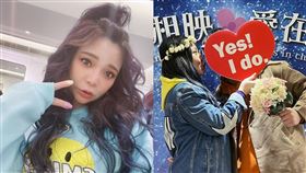 女星小甜甜（張可昀）曬出超音波照，開心宣布自己跟小5歲男友雙喜臨門，結婚/懷孕/公證。IG
