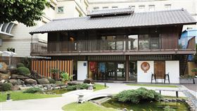 ▲昔日「鶯料理」涵蓋表棟、中棟、裡棟3棟建物，「鷲嶺食肆」由殘存的「表棟」遺構重建而成。