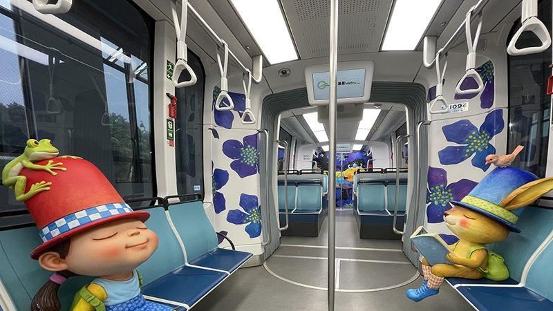 超人氣的「幾米彩繪列車」換新裝囉！